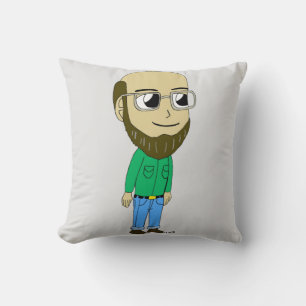 chibi throw pillow