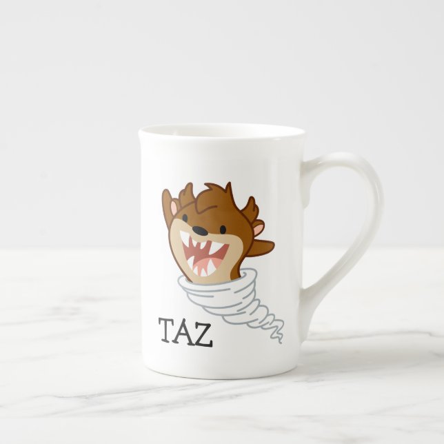 Chibi Tornado TAZ™ Bone China Mug (Right)