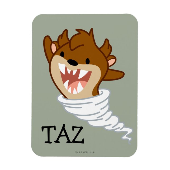 Chibi Tornado TAZ™ Magnet (Vertical)