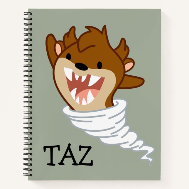 Chibi Tornado TAZ™ Notebook (Front)
