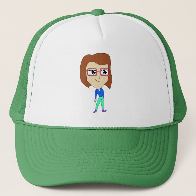 chibi   trucker hat (Front)
