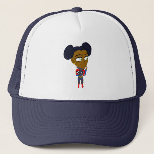 chibi trucker hat