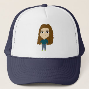 chibi trucker hat