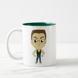 chibi Two-Tone coffee mug