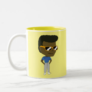 chibi Two-Tone coffee mug