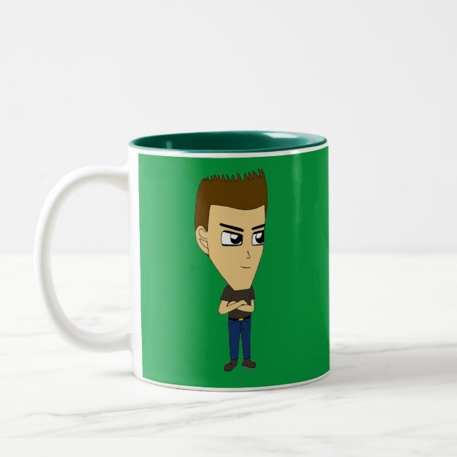 chibi   Two-Tone coffee mug (Left)