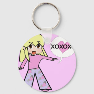 Chibi Valentine Key Ring