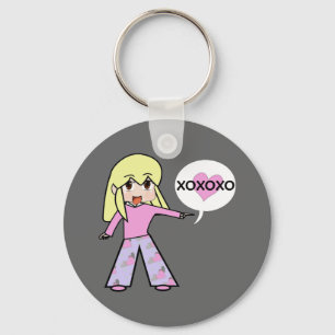 Chibi Valentine Key Ring