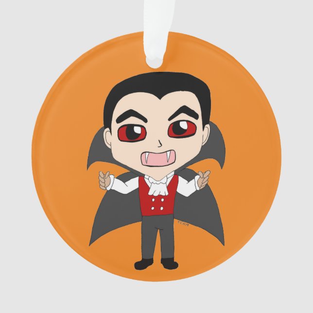 chibi vampire   ornament (Front)