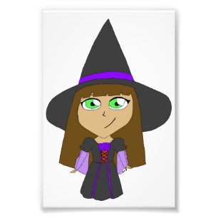 chibi witch  photo print