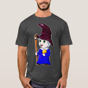 Chibi Wizard Cute  Magician Character T-Shirt