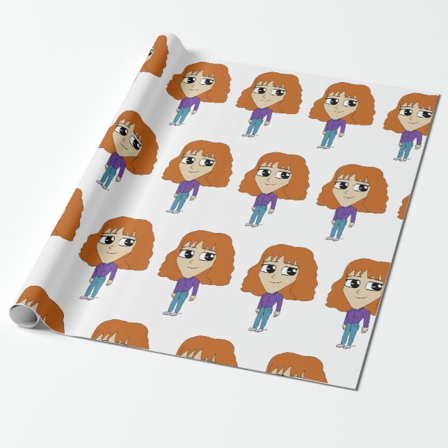 chibi    wrapping paper (Unrolled)