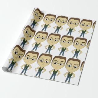 chibi wrapping paper