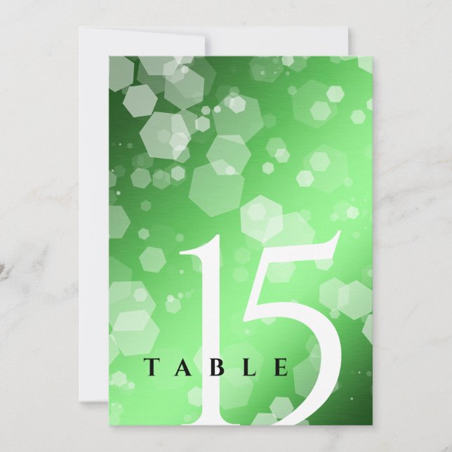 Chic 20th 38th 55th Emerald Wedding Anniversary Invitation (Front)