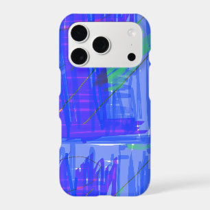 Chic Abstract Blue