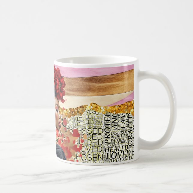 Chic Afro-Style Espresso Cup - Stylish and small,  (Right)