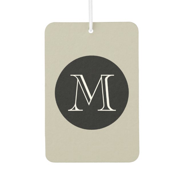 CHIC AIR FRESHENER_547 STONE/BLACK/WHITE CAR AIR FRESHENER (Front)