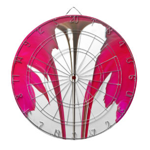 Chic amazing Red rose Hakuna Matata white sky gift Dartboard