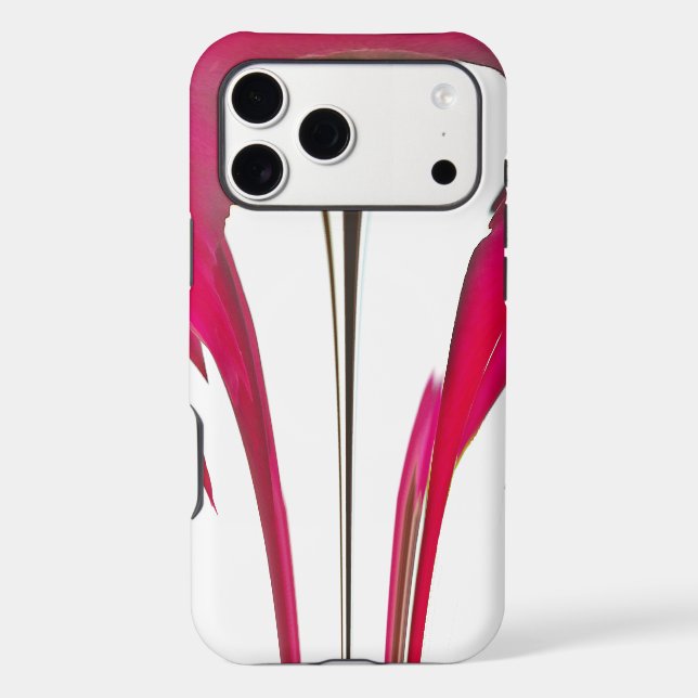 Chic amazing Red rose under the white sky  (Back)