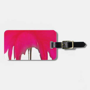 Chic amazing Red rose under the white sky.  Luggage Tag