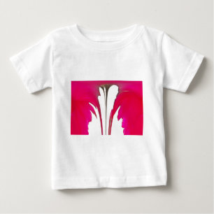 Chic amazing Red rose under the white sky.png Baby T-Shirt
