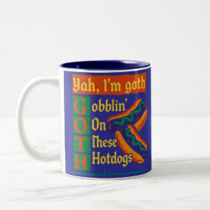 Chic and cheeky Two-Tone coffee mug