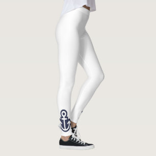 Chic and Simple Anchor Leggings