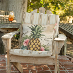 Chic and Stylish Vintage Pineapple Art Cushion