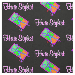 CHIC AND TRENDY HAIR STYLIST AND BEAUTICIAN FABRIC
