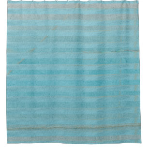 Chic And Trendy Striped Boho Shower Curtain