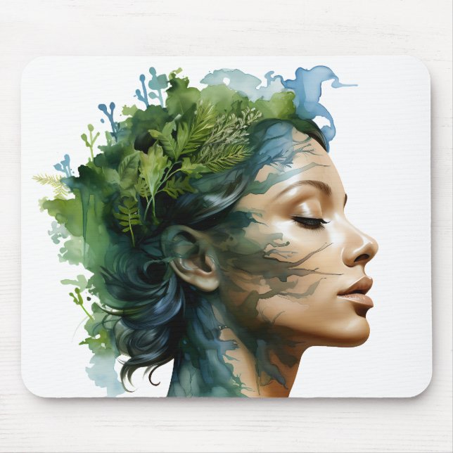 Chic and Unique Mouse Carpet Mouse Pad (Front)