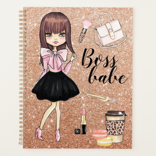 Chic and Wild girl's Planner (Front)