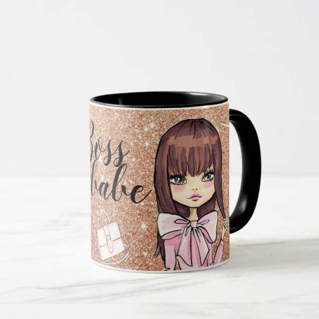 Chic and Wild girl's Planner Coffee Mug (Front Right)