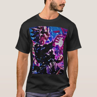 "Chic Anime Print Tee: Vibrant Art Edition" T-Shirt