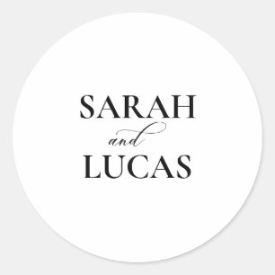 Chic Arch Modern Stylish Elegant Enevelope Seal