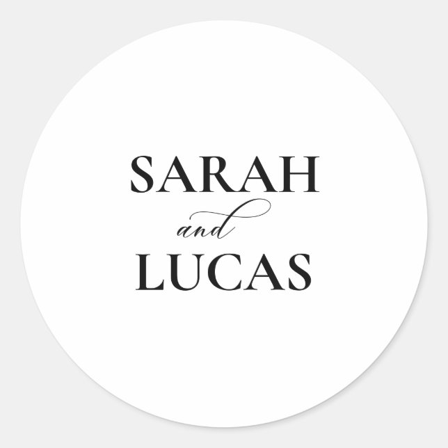 Chic Arch Modern Stylish Elegant Enevelope Seal (Front)