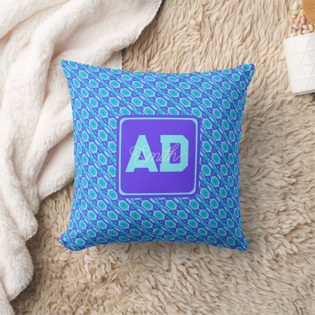 Chic Artisan Personalised Pillow For Newlywed (Blanket)