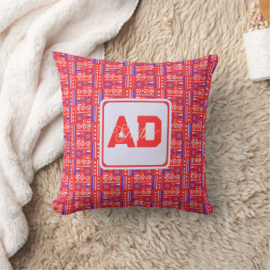 Chic Artistic Custom Pillow For Bridal Shower