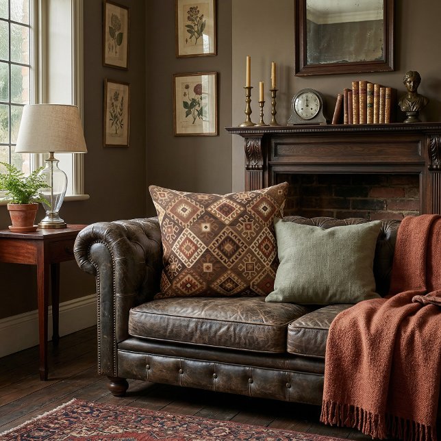 Chic artistic   persian style  geometric pattern  cushion (Creator Uploaded)