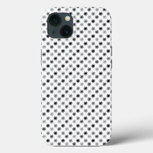 Chic Asterisks - Classic - White Background iPhone 13 Case
