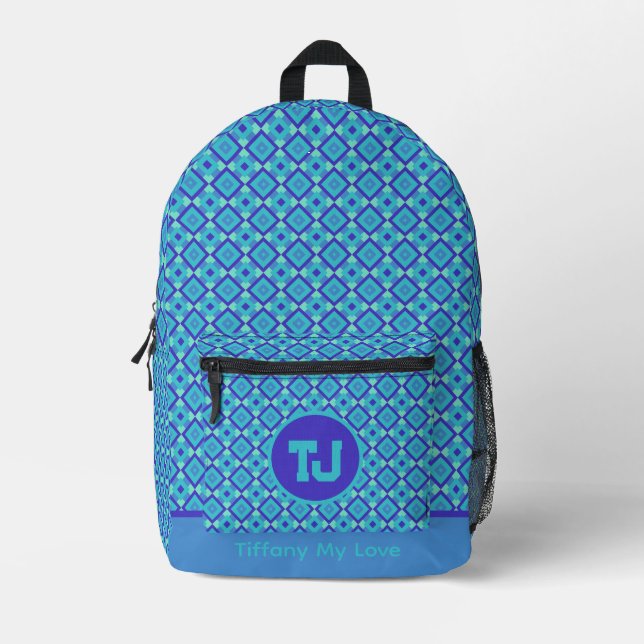 Chic Bachelor Weekend Gym Backpack (Front)
