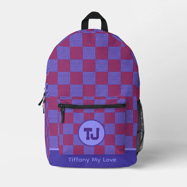 Chic Back To School Travel Backpack For Boys (Front)