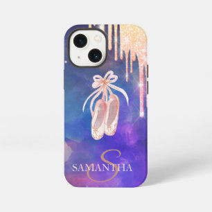 Chic Ballet Shoes Glitter Drips  iPhone 13 Mini Case