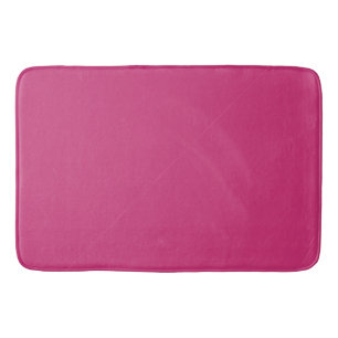 CHIC BATH MAT_ HOT PINK SOLID MAT