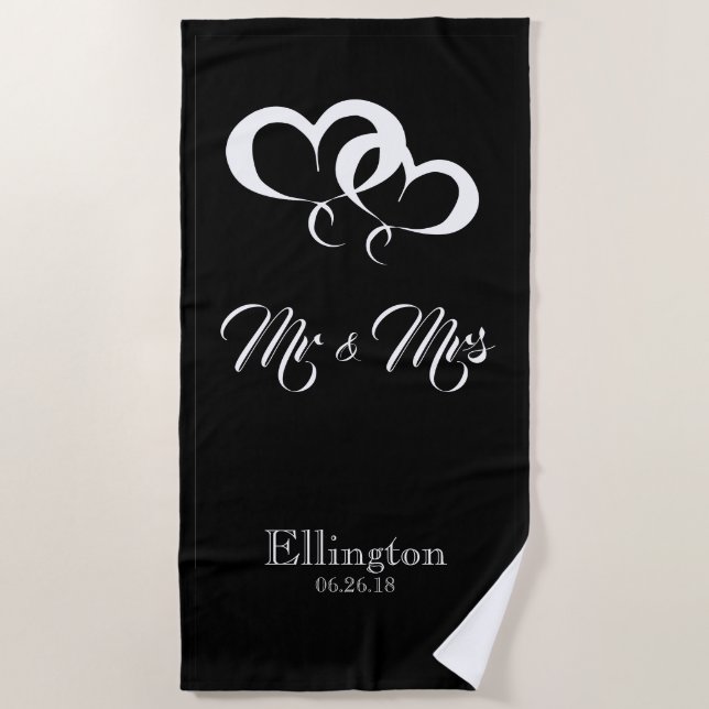 CHIC BEACH TOWEL_MR & MRS TOWEL (Front)