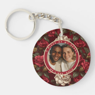 Chic Best Friend Gifts Custom Photo Key Ring
