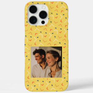 Chic Birthday Gift Ideas Memphis Print iPhone 16 Pro Max Case