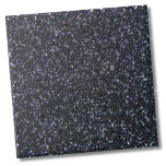 Chic Black Glitter Sparkle Ceramic Tile<br><div class="desc">Stylish Glam Fashion Faux Black Glitter Pattern Ceramic Tile. Go for a simple black glitter look, or use this background to customise your own logo or initials! Please note this is a digital glitter and has no texture. How cute would these black tiles look in a salon, a glamourous bathroom,...</div>