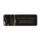Chic Black Gold Dark Wedding Return Address