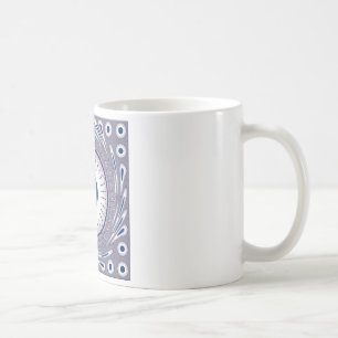 Chic  blue coffee mug